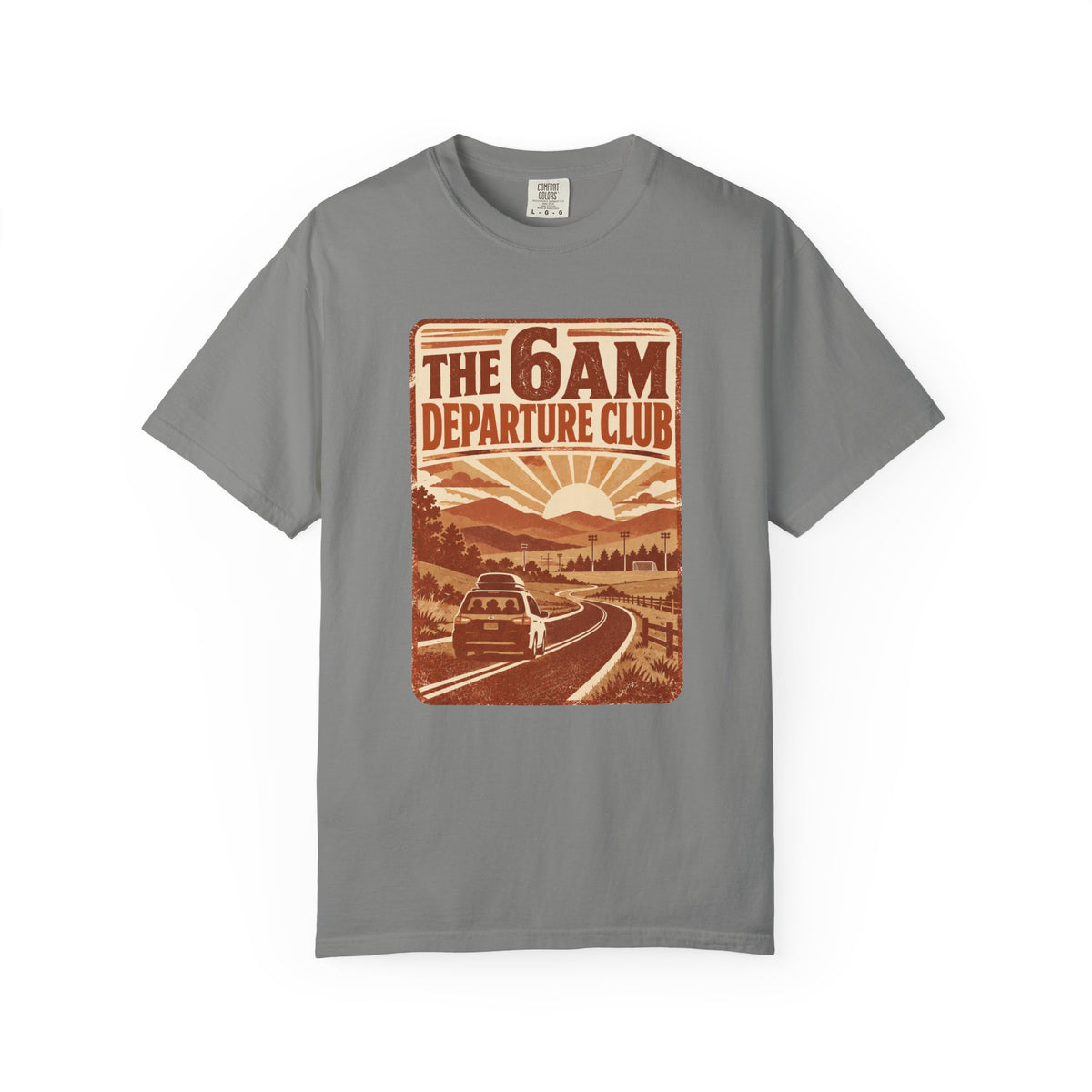 The 6AM Departure Club Illustrated T-shirt