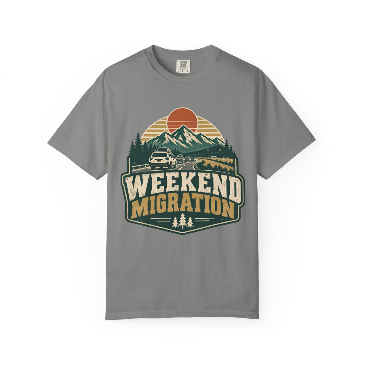 Weekend Migration Illustrated T-shirt