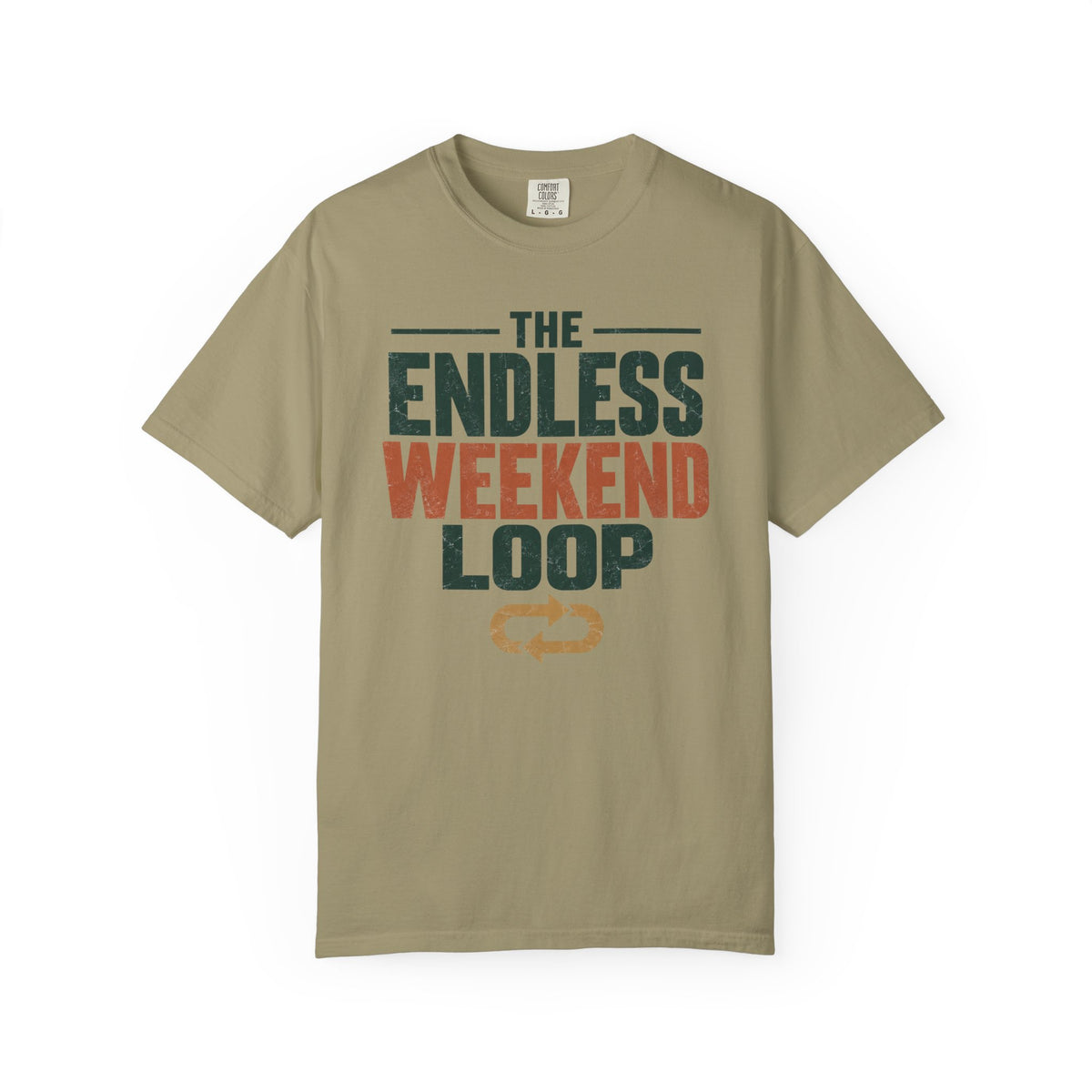 The Endless Weekend Loop Statement T-shirt