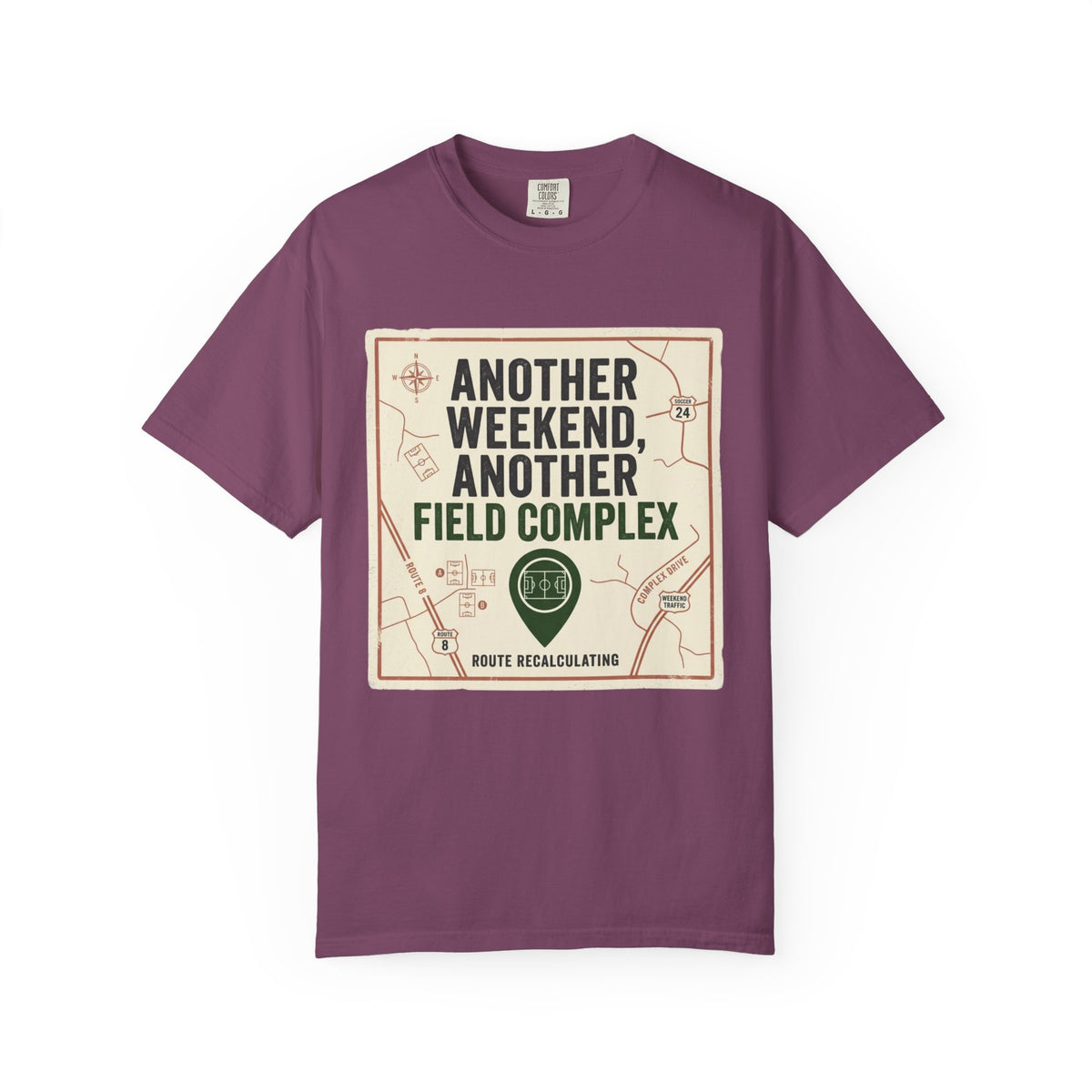 Another Weekend, Another Field Complex Illustrated T-shirt