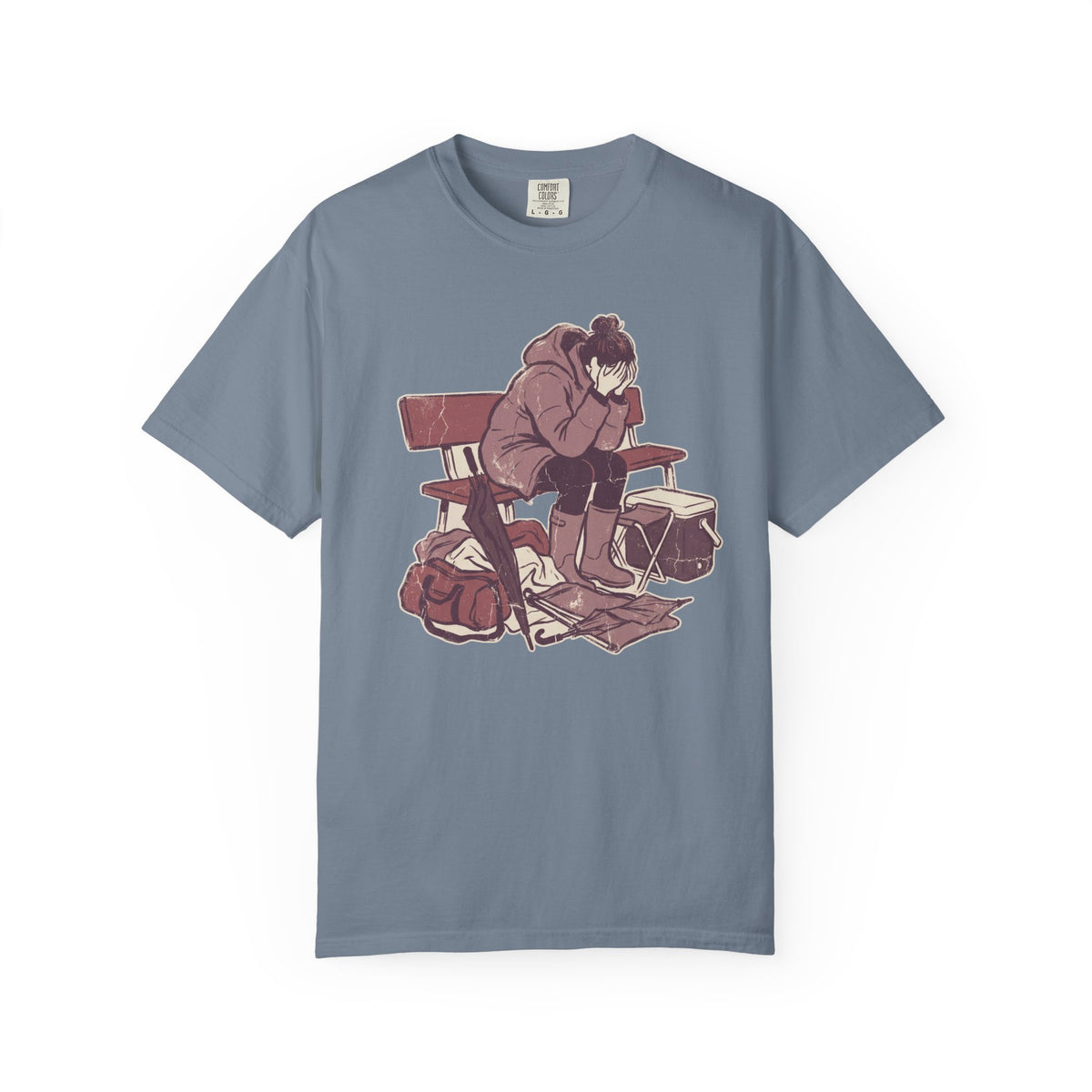 Dressed For The Weather. Emotionally Unprepared. Art Graphic T-shirt