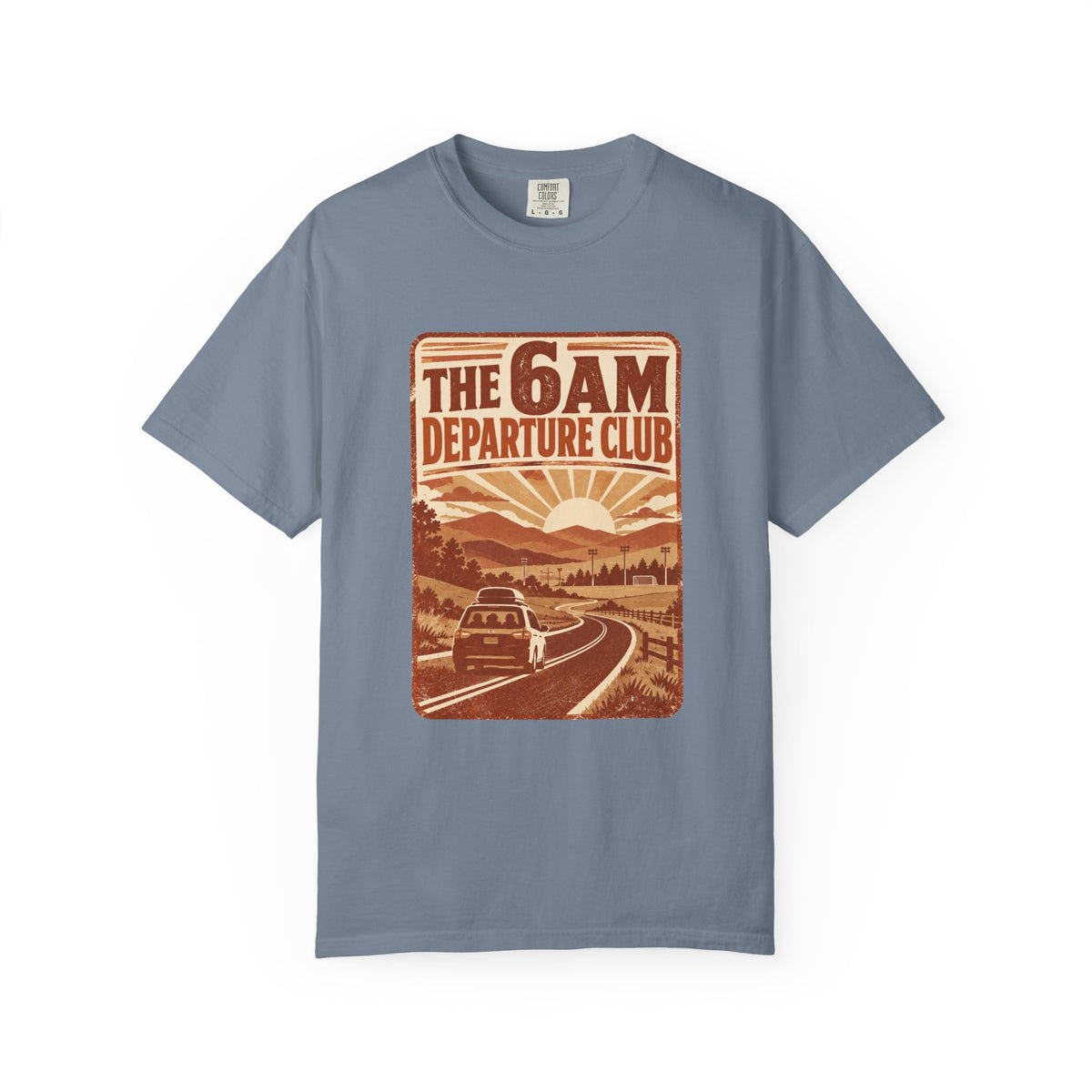 The 6AM Departure Club Illustrated T-shirt
