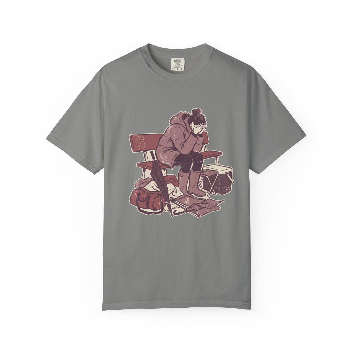 Dressed For The Weather. Emotionally Unprepared. Art Graphic T-shirt